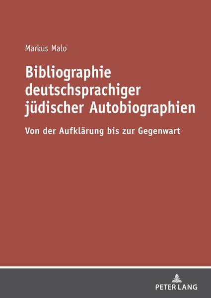 Bibliographie deutschsprachiger jüdischer Autobiographien | Bundesamt für magische Wesen