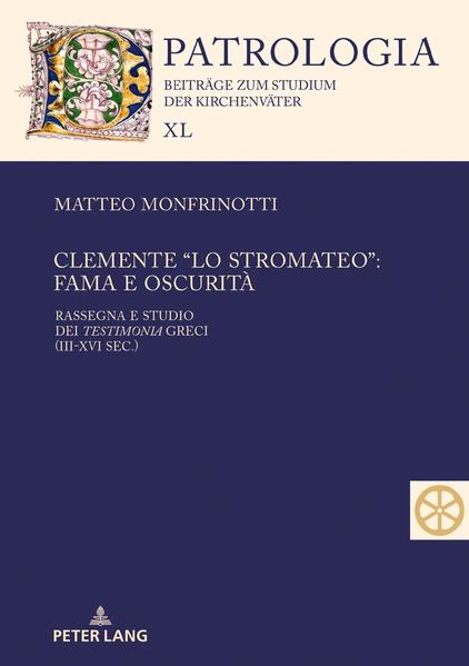 La presente monografia si propone una nuova indagine sull’identità storica e letteraria di Clemente di Alessandria, lo Stromateo, titolo costantemente ricorrente nelle fonti che di lui trattano. Il lavoro si divide in due parti: la prima propone la ricostruzione della biografia clementina a partire dalle testimonianze autobiografiche, concentrando l’attenzione sulla formazione e sulla presumibile conversione dello Stromateo