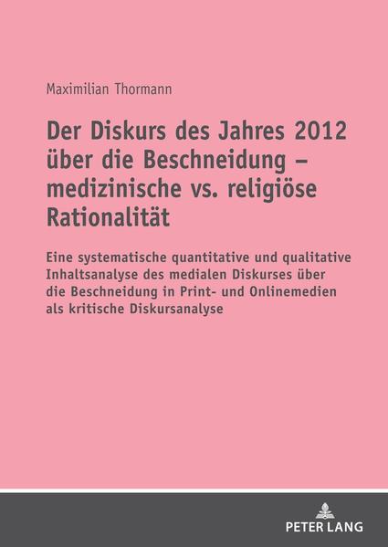 Der Diskurs des Jahres 2012 über die Beschneidung  medizinische vs. religiöse Rationalität | Bundesamt für magische Wesen