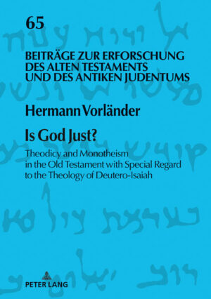 The emergence of monotheism in the Old Testament is closely related to the theodicy question. It is based on doubts about God’s power, kindness, and wisdom that haunted the Israelites in exile in Babylon. Deutero-Isaiah answers in the form of a "communal theodicy" by confessing YHWH as the only God. Through his universal work in creation and history, the effectiveness of the prophetic word, his saving intervention through Cyrus and his personal nearness, YHWH proves his uniqueness. In connection with monotheism, the theodicy motif shapes the collection and editing of the historical and prophetic books. The author draws parallels to the "individual theodicy" in the books of Job and Psalms, as well as to the "universal theodicy" in the Prehistory.