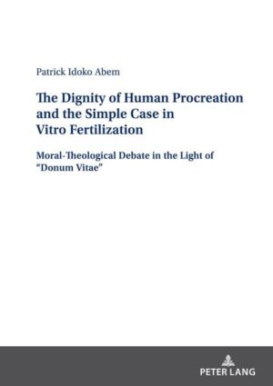 Whereas, almost all Catholic moral theologians and ethicists do not have many problems receiving the negative judgment of Donum Vitae on heterologous artificial insemination and regular IVF as procedures of generating human life, only few find it difficult and unacceptable for the Simple Case IVF to be proscribed because they consider it less problematic. The Catholic Scholars who express dissent against the evaluation and conclusion of the Magisterium on the Simple Case seem to suggest that the destruction of human embryos and the use of a donor constitute the only problem of this procedure. But their reasoning can be considered inadequate because it fails to understand the theological and moral basis for the dignity of human procreation. The fact that the Simple Case IVF violates the principle of inseparability of the conjugal act by seeking the generation of human life outside of the conjugal act makes it intrinsically illicit and unacceptable for human procreation.