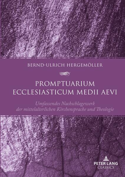 Promptuarium ecclesiasticum medii aevi | Bernd-Ulrich Hergemöller