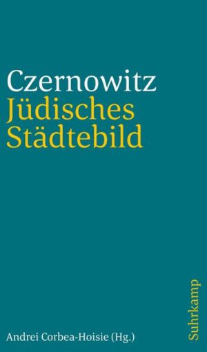 Jüdisches Städtebild Czernowitz | Bundesamt für magische Wesen