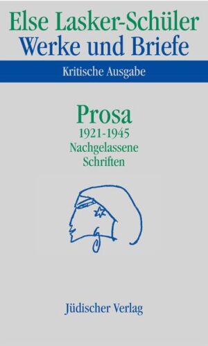 Der vorliegende Band der Werkausgabe versammelt die Prosaveröffentlichungen Else Lasker-Schülers ab 1921 und ihre nachgelassenen Schriften, die hier erstmals vollständig publiziert werden. Die bislang, wenn überhaupt, nur in Auszügen bekannten Texte aus dem Nachlaß lassen in besonderer Weise deutlich werden, welche Zäsur das Jahr 1933 für Werk und Leben Else Lasker-Schülers darstellt. Sie stammen fast ausnahmslos aus der Exilzeit in Zürich und den letzten Lebensjahren in Jerusalem, jenen Jahren, in denen die vertriebene Dichterin kaum noch Publikationsmöglichkeiten finden konnte. Meist handelt es sich um Aufzeichnungen, in denen sie sich mit dem Exil auseinandersetzt, dem Judentum und Palästina, aber auch mit ihrer Sehnsucht nach Berlin, das sie nie wiedersehen wird.