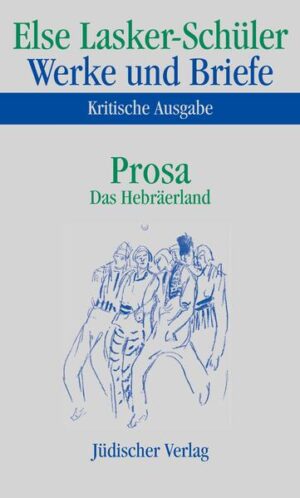 »Das Hebräerland« ist das erzählerische Hauptwerk Else Lasker-Schülers aus der Zeit der Emigration. Die Spannung zwischen dem Exil in Zürich und der Hoffnung auf Jerusalem prägt dieses poetische Reisebild, in dem sich die Dichterin mit sensibler Eigenwilligkeit der Vielschichtigkeit des »Landes Israel«, seiner Geschichte, seinen Landschaften, Religionen, Kulturen und Menschen nähert. Neben dem Text und den Zeichnungen der Erstausgabe enthält dieser Band Sacherläuterungen und ein Glossar sowie umfangreiche Entwürfe zum Hebräerland, die hier erstmals aus dem Nachlaß veröffentlicht werden und die - wie bei keinem anderen Werk der Dichterin - Einblick in ihre Schaffensweise geben.