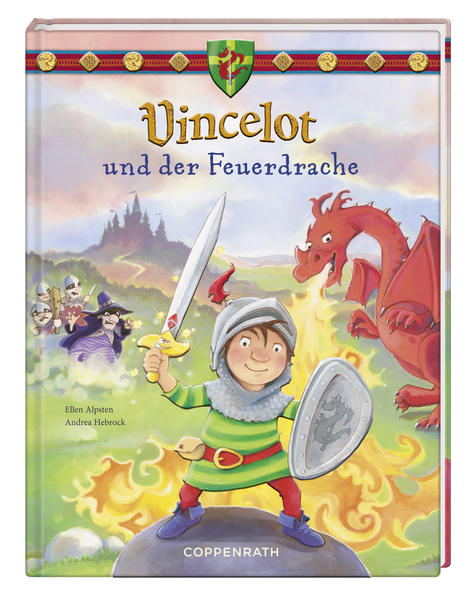 Eine große Chance für Vincelot! Der böse Fürst Finster und sein fürchterlicher Feuerdrache verwüsten das ganze Königreich und drohen nun auch noch, Prinzessin Paula zu entführen. Kein Ritter traut sich, gegen die Bösewichte anzutreten. Jetzt kann Vincelot endlich allen beweisen, dass er das Zeug zum echten Ritter hat. Auch wenn sein magisches Schwert Jaber da ganz anderer Meinung ist: „Ja, aber … Müssen wir denn unbedingt kämpfen?“ „Klar“, beschließt Vincelot. Doch mit dem, was die Freunde in der Drachenhöhle erwartet, hätten sie im Leben nicht gerechnet … Ein spannendes Abenteuer mit einem mutigen Ritter, einem magischen Schwert, einem gefährlichen Drachen - und drei neuen, besten Freunden!