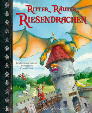 Raubritter Roderich findet Geben eigentlich viel besser als Nehmen. Kurzentschlossen rettet er die Dorfbewohner vor wilden Dieben. Der riesige Drache Glitzerschuppe wird von den Grauenhaften Sieben dingfest gemacht, doch die haben nicht mit seinem Verbündeten, einem klitzekleinen Floh, gerechnet. Ritter Roland dagegen hat ein besonderes Problem: Sein Helm wird von einer frechen Vogeldame bewohnt. Wie soll er denn so am Turnier teilnehmen? In 29 Geschichten und Gedichten erzählen Autorinnen und Autoren wie James Krüss, Isabel Abedi, Matthias Claudius, Heinz Erhardt oder Jo Pestum von Rittern, Räubern und Riesendrachen. Ein spannender Vorlesespaß für alle kleinen (und großen) Ritter!