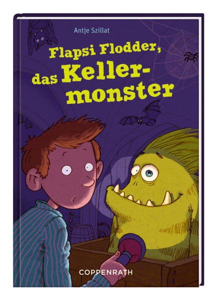 Als Leo an Halloween unten im Keller ein Monster entdeckt, ist er zunächst geschockt. Doch bald stellt sich heraus, dass dieses Monster namens Flapsi Flodder alles andere als gefährlich ist. Im Gegenteil: Flapsi braucht dringend Leos Hilfe, um endlich diese verflixte Monsterprüfung zu bestehen. Ob Leo ihm beibringen kann, richtig gruselig zu sein?