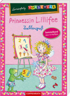 Prinzessin Lillifee will endlich Zählen und Rechnen können. Aber oje, die Zahlen und Mengen wollen ihr einfach nicht gehorchen. Lillifee braucht unbedingt Hilfe bei der Lösung der kniffligen Zähl- , Denk- und Rechenaufgaben. Gemeinsam mit Prinzessin Lillifee und ihren Freunden üben Kinder in diesem Heft: - die Zahlen von 1 bis 10 zu erkennen und zu schreiben, - ein Verständnis für Mengen und Größen zu entwickeln, - leichte Plus- und Minusaufgaben zu lösen, - die Aufmerksamkeit und Beobachtungsgabe zu trainieren, - die feinmotorischen Fertigkeiten zu verbessern. Eine zauberhafte Vorbereitung auf die Schule!