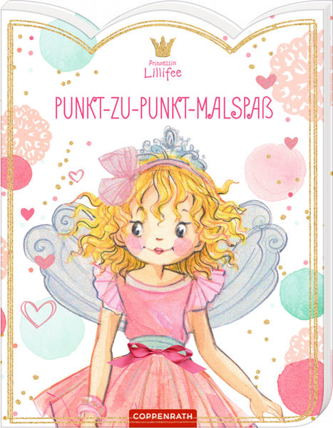 Ein Malbuch mit 24 wunderschönen Punkt- zu- Punkt- Motiven von Prinzessin Lillifee und ihren Freunden.