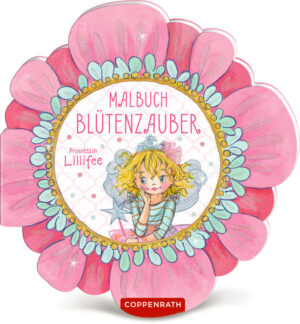 Ein wunderschönes Blüten- Malbuch mit 32 zauberhaften Motiven von Prinzessin Lillifee und ihren Freunden.