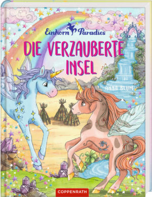 „Endlich kann es losgehen! Auf zur Insel- weit- weg!", ruft Blue, das Einhorn mit dem himmelblauen Fell. Noch nie ist es den drei kleinen Einhörnern gelungen, das weit entfernte Eiland zu betreten, denn das raue Meer rund um die Insel lässt niemanden hindurch. Zum Glück schaffen es die Geschwister, das Wasser mit einem besonderen Zauber zu besänftigen. Und auf der Insel eröffnet sich ihnen eine spannende Höhlenwelt voller wundersamer Kristalle und exotischer Pflanzen. Doch bald machen Vanilla, Rosie und Blue eine erstaunliche Entdeckung: Sie sind nicht die einzigen Einhörner auf dieser Insel. Band 5 der zauberhaften Einhorn- Reihe von Anna Blum.