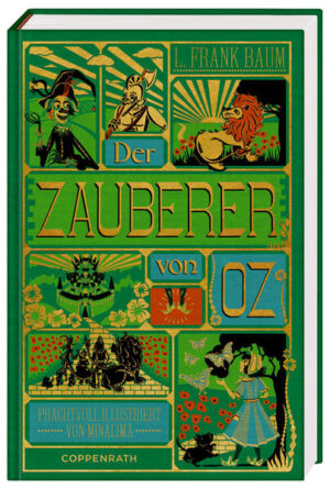 Ein neuer Klassiker im einzigartigen MinaLima- Design Als Dorothy und ihr Hund Toto von einem Wirbelsturm ins wunderliche Land Oz getragen werden, ist guter Rat teuer: Wie sollen sie zurück nach Hause kommen? Gemeinsam mit einem Blechmann, einer Vogelscheuche und einem ängstlichen Löwen machen sie sich auf die Suche nach einem geheimnisvollen Zauberer, um ihn um Hilfe zu bitten … Der berühmte Kinderroman über das Wesen von Freundschaft erschien im Jahr 1900. Die Designkünstler MinaLima legen eine prächtige Schmuckausgabe mit herrlichen Panoramen im Pop- Art- Stil und zahlreichen interaktiven Extras vor, die zum Spielen und Weiterspinnen einladen. Eine Hommage an das gedruckte Buch - nicht nur für Fans klassischer Kinder- und Jugendliteratur, sondern für Buchliebhaber aller Altersgruppen!