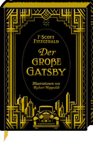 F. Scott Fitzgeralds meisterhaftes Portrait der goldenen Zwanziger als exklusive Schmuckausgabe. Long Island im Jahr 1922: Auf dem prächtigen Anwesen des jungen Millionärs Jay Gatsby amüsiert sich allabendlich die New Yorker High Society auf der Suche nach Spaß und Zerstreuung. Doch der geheimnisumwitterte Gastgeber selbst hat kein Interesse an diesen rauschenden Festen. Hinter seiner schillernden Fassade verbirgt er die tiefe Sehnsucht nach der einen Frau, die für ihn unerreichbar ist. Eine Sehnsucht, die zur Besessenheit wird. Die Zeichnungen des Buchkünstlers Robert Nippoldt machen diese Ausgabe des Klassikers zu einem ganz besonderen Schmuckstück. Eine Buchgestaltung im Stil des Art Deco, die stilgetreue Illustration - darunter zwei Panoramaformate auf Aufklappseiten - sowie 11 aufwendig gestaltete Extras lassen die einzigartige Stimmung im New York der Roaring Twenties lebendig werden: einer Zeit des wirtschaftlichen Wachstums, der ersten Wolkenkratzer, der Prohibition und der Exzesse, des berühmten Broadways und der Flapper, die sich den gesellschaftlichen Konventionen widersetzten.