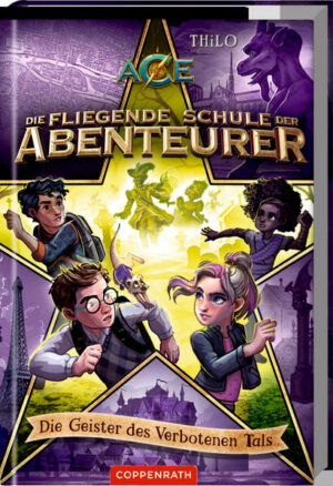 Die ACE-Scouts sind alarmiert: Ihr Lieblingslehrer McFinnegan ist verschwunden! Sein letzte Spur verliert sich in Paris, wo er einen Kartografie-Kongress besucht hatte in einer geheimen Wohnung im Eiffelturm. Natürlich fliegen die vier sofort nach Frankreich, um den alten Schotten zu suchen. Schnell wird klar: Hier geht es nicht mit rechten Dingen zu! Wasserspeier erwachen zum Leben und die Toten scheinen nicht länger tot zu sein. Das alles scheint mit der alten Karte zu tun zu haben, die McFinnegan zuletzt untersucht hatte. Gemeinsam mit Leclerc, ihrem nervigen Vertretungslehrer, versuchen die Scouts, das Rätsel zu lösen, und landen schließlich in einem verschwunschen Tal, wo nichts ist, wie es zu sein scheint ...