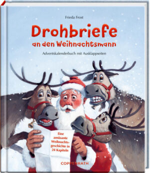 Ein Blick in den Alltag des Weihnachtsmannes voller schwarzem Humor! Es ist Weihnachten - Hochbetrieb am Nordpol! Die Geschenke müssen gepackt werden und tagtäglich treffen haufenweise neue Wunschzettel ein. Eigentlich Routine für Santa und sein eingespieltes Team. Bis der Weihnachtsmann einen Brief öffnet, dessen Inhalt es in sich hat … Mit 24 Ausklappseiten und aufwendiger Veredelung Ein frech illustrierter illustrierter Briefwechsel Adventskalender für Freunde des Schwarzen Humors