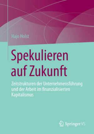 Spekulieren auf Zukunft | Hajo Holst