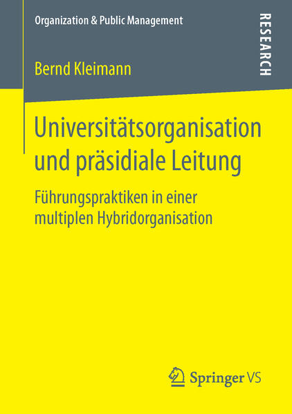 Universitätsorganisation und präsidiale Leitung | Bundesamt für magische Wesen