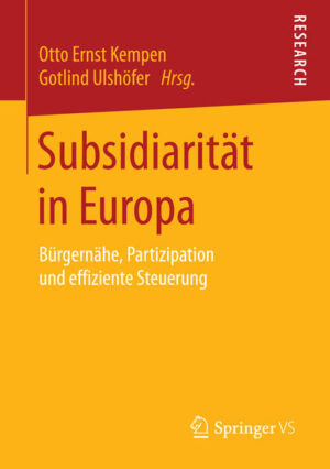 Subsidiarität in Europa | Bundesamt für magische Wesen