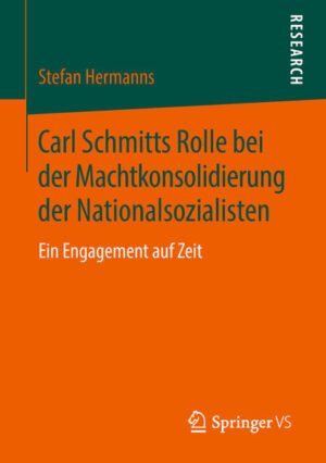 Carl Schmitts Rolle bei der Machtkonsolidierung der Nationalsozialisten | Bundesamt für magische Wesen