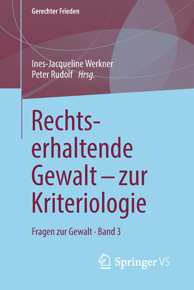 Rechtserhaltende Gewalt - zur Kriteriologie | Bundesamt für magische Wesen