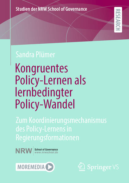 Kongruentes Policy-Lernen als lernbedingter Policy-Wandel | Sandra Plümer