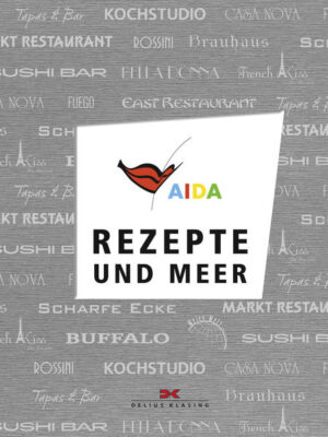 Urlaub mit AIDA ist immer auch eine kulinarische Entdeckungsreise. In den Restaurants an Bord der Kussmundschiffe werden Sie mit Spezialitäten aus den besten Küchen der Welt verwöhnt. Die AIDA Chefköche Frank Meissner und Günther Kroack stellen Ihnen in diesem Buch ihre Lieblingsrezepte vor. Die Themenrestaurants, die Sie auf der AIDA entdecken können, finden sich auch in diesem Buch wieder. Geordnet nach diesen Restaurants zeigt Ihnen “AIDA - Rezepte und Meer” wie Sie die originellsten Rezepte aus dem French Kiss, dem markt Restaurant, dem Rossini und vielen weiteren Restaurants zu Hause nachkochen können. In diesem Buch finden Sie darüber hinaus nicht nur Rezepte für über 50 leckere Gerichte, sondern auch 14 erfrischende Cocktail-Tipps.