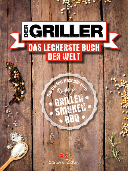 Die besten Rezepte, die wichtigste und spleenigste Grill-Ausrüstung und der genialste Burger-Bauplan: Seit 2013 haben sich die Redakteure des Magazins mit Leidenschaft und Enthusiasmus dem Thema Grillen verschrieben. Zum Jubiläum der Zeitschrift Der Griller geben sie ihr Wissen geballt in einem Buch weiter. Sie beginnen mit der „Grillbibel“. Sie ist die Grundlage und bietet Einsteigern Basiswissen, leichte Rezepte, die sicher gelingen, und eine Warenkunde, mit der man garantiert gutes Fleisch und wirklich frischen Fisch erkennt. Fortgeschrittene und angehende Grillmeister finden in dem Jubiläumsbuch Einführungen für verschiedene Grillmethoden wie Planken und zum Fleisch räuchern, Smoker Rezepte und kreative Ideen für Marinaden und Rubs. Für die echten Grill-Profis gibt es Wintergrill-Rezepte, eine Anleitung zum selbst wursten und als Special Grill-Ideen aus der ganzen Welt. • Ungewöhnliche Grill-Rezepte und cleveres Zubehör • Basiswissen für Einsteiger und Fachwissen für Grill-Profis • Praktische Schritt-für-Schritt-Anleitungen Grillen – Rezepte für den perfekten Burger Ob Einsteiger, Fortgeschrittener oder Profi: Die Liebe zum Burger eint sie alle. Die Redaktion des Magazins „Der Griller“ hat den ultimativen Burgerbauplan entwickelt. Mit diesem Masterplan können Sie garantiert kunst- und geschmackvolle Lieblingsburger kreieren! Der Griller: Das leckerste Buch der Welt vereint die besten Rezepte für Fleisch, Fisch und Gemüse, das cleverste Zubehör und alles, was das Griller-Herz erfreut!