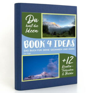BOOK 4 IDEAS modern | Der Eiger, Notizbuch, Bullet Journal mit Kreativitätstechniken und Bildern, DIN A5 | Bundesamt für magische Wesen
