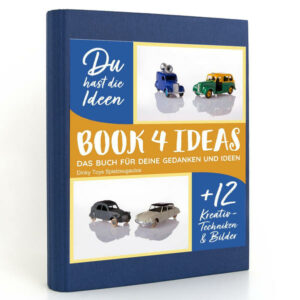 BOOK 4 IDEAS modern | Dinky Toys Spielzeugautos, Notizbuch, Bullet Journal mit Kreativitätstechniken und Bildern, DIN A5 | Bundesamt für magische Wesen
