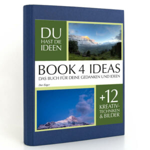 BOOK 4 IDEAS classic | Der Eiger, Notizbuch, Bullet Journal mit Kreativitätstechniken und Bildern, DIN A5 | Bundesamt für magische Wesen