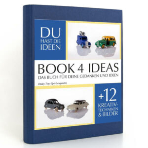 BOOK 4 IDEAS classic | Dinky Toys Spielzeugautos, Notizbuch, Bullet Journal mit Kreativitätstechniken und Bildern, DIN A5 | Bundesamt für magische Wesen