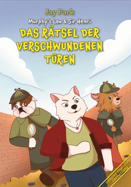 Die Abenteuer von Murphy’s Law & Sir Henri: Mysteries All Around the Globe Buch 6 Mach dich bereit für das Abenteuer unserer Hundefreunde Murphy’s Law und Sir Henri, die die bunten und geheimnisvollen Straßen von Neu-Delhi erkunden. Als Türen aus Häusern verschwinden, beschließen die beiden Detektive, den Fall selbst zu untersuchen. Doch was sie dabei entdecken, übersteigt alles, was sie sich hätten vorstellen können. Wird es ihnen gelingen, das Geheimnis der verschwundenen Türen zu lösen? Begleitet die beiden auf ihrer spannenden Reise und entdeckt die Geheimnisse von Neu-Delhi in dieser aufregenden und ungewöhnlichen Geschichte. Mysteries All Around the Globe Vol. 6 Get ready to join the adventure of our doggy friends, Murphy’s Law and Sir Henri, as they explore the colorful and mysterious streets of New Delhi. With doors disappearing from houses, these detectives decide to investigate the case themselves. But what they discover is beyond anything they could have imagined. Will they be able to solve the mystery of the disappearing doors? Join them on their thrilling journey and discover the secrets of New Delhi in this exciting and unusual tale.