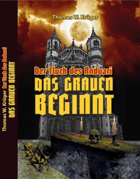 Band 1 der Andvari-Saga-Sammelband-Edition Das Grauen beginnt Die in Mainz lebende junge Lektorin Hannah Jenning wird in eine Mordserie verwickelt, die das Rhein-Main- Gebiet seit Jahrzehnten in Bann hält. Noch ahnt niemand etwas von den grausigen Ereignissen, die sich 99 Jahre zuvor im Wormser Dom zugetragen haben. Einer inneren Stimme folgend, begibt sich die alleinerziehende Mutter gemeinsam mit dem ermittelnden Kommissar auf Spurensuche. Ein gefährliches Unterfangen, das nicht nur Hannahs Leben, sondern auch das ihrer Familie für immer verändern wird.