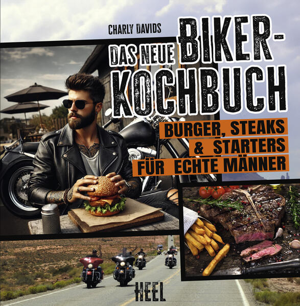 Dieses Kochbuch ist für Leser, die von Herzen gern und herzhaft essen - echtes Essen für echte Biker eben! Denn jeder, der eine lange Tour auf einem Motorrad zugebracht hat, weiß um den Wert einer guten Mahlzeit. Rund 60 neue und bewährte Rezepte (für den großen Biker-Hunger) für Frühstück & Brunch, Appetizer, Fleisch- und Geflügelgerichte, Fisch und Meeresfrüchte, Gemüse und Salate, Sandwiches, Dressings, Saucen und Marinaden, Desserts und Snacks. Die typisch amerikanische Biker-Atmosphäre kombiniert mit einfachen Kochanleitungen, farbigen Illustrationen der Rezepte und hilfreichen Tipps, damit es nach der Tour mindestens genauso schön weitergeht!