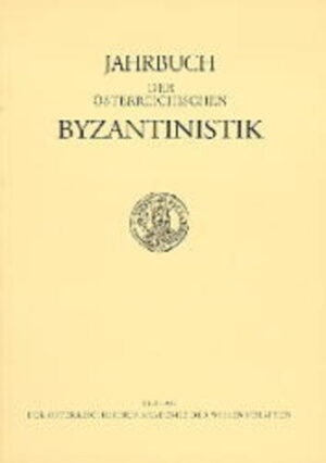 Jahrbuch der österreichischen Byzantinistik | L S MacCoull, M Vallejo Girvés, P Speck, H HungerW Hörandner