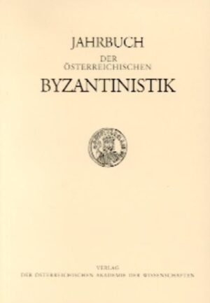 Jahrbuch der österreichischen Byzantinistik | Wolfram Hörandner