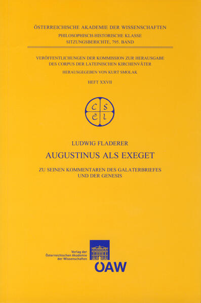 Die vorliegende Monographie untersucht die exegetischen Techniken Augustins in seinen drei Genesiskommentaren und ist primär einer philologischen Fragestellung verpflichtet. Augustinus wird dabei als Grammaticus und Rhetor in den Kontext der zeitgenössischen Textdeutung gerückt, die besonders von der Gattung des Kommentares geprägt war. Durch das Fehlen lateinischer Genesiskommentare im zeitlichen Umfeld des Kirchenvaters muss über den Umweg der reichlich vorhandenen Galaterbriefkommentare (Marius Victorinus, Hieronymus, Ambrosiaster, Augustinus) jenes Vergleichsmaterial gewonnen werden, das die Beurteilung der Spezifika des Kommentators Augustinus ermöglicht. Daher werden im ersten Hauptteil ausgehend von den Galaterbriefkommentaren die jeweiligen Unterschiede in der Interaktion zwischen dem Interpreten und seinem Text herausgearbeitet. Diese Ergebnisse werden im zweiten Teil des Buches auf Augustins Genesiskommentare umgelegt, wobei besonders die Worterklärung, Fragen der Sprachrichtigkeit sowie die Figurenlehre im Vordergrund stehen. Durchgehend von Interesse ist die Art der Implementierung des biblischen Texts in die Auslegungsprosa. All diese Beobachtungen zur grammatischen Exegese und zur Disposition der Kommentare zeigen, dass Augustins hermeneutische Grundschrift De doctrina Christiana als Systematisierung einer bereits vorher am biblischen Schöpfungsbericht praktizierten Exegese verstanden werden kann. Diese unterliegt einer starken Rhetorisierung, die zuweilen zur Aufgabe der Kommentarform zugunsten eines pastoralen Anliegens führt. Die Hl. Schrift selbst stellt ein polyvalentes Zeichensystem dar, dessen Bedeutung vom gläubigen Leser weitergeschrieben werden kann.