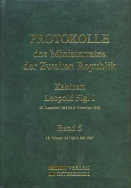 Protokolle des Ministerrates der Zweiten Republik