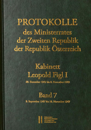 Protokolle des Ministerrates der Zweiten Republik