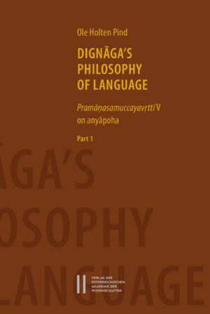 The Buddhist philosopher Dignāga (around 500 CE) centers his philosophy of language on the theorem of verbal meaning as “exclusion of other referents” (anyāpoha). This is the topic of the fifth chapter in his summarizing last work, the Pramāṇasamuccayavṛtti. Since a word tells its hearer something about the object to which it refers in the same way that a logical reason tells its observer something about the object of which it is a property, Dignāga’s apoha thesis is a crucial complement to his theory of inference. The original Übersetzt von text of this work is no longer extant. Except for a few Übersetzt von fragments and two highly problematic Tibetan translations it is only the since recently available unique Übersetzt von manuscript of the mid-8th century CE commentary, the Pramāṇasamuccayaṭīkā, by Jinendrabuddhi that allows for a faithful English translation. Jinendrabuddhi’s text has been used throughout and, in parts, critically edited for the first time. On the basis of these sources it was possible to provide the translation with a restoration as far as possible of the original Übersetzt von text of Dignāga’s work. In his introduction, Pind surveys his methodology, discusses the sources, the context and historical position, and the character of this chapter, and he also deals with Jinendrabuddhi’s commentary, his sources and its restoration. Moreover, he presents the essential features of the apoha thesis in detail. The translation of this rather difficult text is richly annotated and provides all philological information in support of the text’s restoration as well as extensive explanations and discussions of the content. It is in the notes that Pind provides the background of Indian grammatical analysis and theory (Bhartṛhari and others) and documents the context of the rival philosophical traditions such as those of the Nyāya and Mīmāsā. Pind is also particularly aware of the influences on Jinendrabuddhi’s interpretation that derive from Dharmakīrti’s interpretation of Dignāga’s tenets and consistently analyses the differences occurring. Several appendices conclude this study by presenting a number of notes separated because of their size. After Richard Hayes’ study and translation of the first part of this chapter (1988), this is the first comprehensive presentation of Dignāga’s philosophy of language.