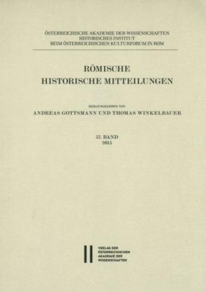 Römische Historische Mitteilungen: Römische Historische Mitteilungen 57 Band 2015 | Bundesamt für magische Wesen