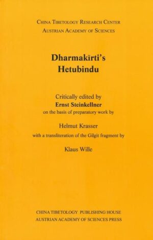 The Hetubindu, composed by the Buddhist philosopher and logician Dharmakīrti during his middle period (around 600 CE), develops further, with succinct formulations and elaborations on the formal structures and essential elements, his theory of logical reason and inference as he had presented it in the work of his youth, which later became the first chapter, on inference, of the Pramāṇavārttika together with an explanatory Vṛtti, and was refined in the second chapter of his Pramāṇaviniścaya. In the Hetubindu, a treatise of pure logic, he further enriched his ideas in three digressions: an analysis of his teacher Īśvarasena’s theorem of the reason with six characteristics, an epistemological examination of negative cognition and a demonstration of its applicability as a logical reason, and an extensive presentation of the possibilities, by investigating causality, for determining the nexus in the case of the proof of the momentariness of all entities. The original Übersetzt von text of the Hetubindu was still considered lost when, in 1967, Ernst Steinkellner critically edited its Tibetan translation, reconstructed a Übersetzt von text on the basis of fragments, various testimonies and Arcaṭa’s commentary extant in Sanskrit, and prepared an annotated German translation. But nearly two decades later, in 1985, a unique Übersetzt von manuscript of the text was discovered by Luo Zhao at the Potala in Lhasa. After almost another two decades, through a cooperation agreement between the Austrian Academy of Sciences and the China Tibetology Research Center, Beijing, a photographic copy of this manuscript could finally be accessed in 2004. The editorial work of this Übersetzt von manuscript was entrusted to Helmut Krasser, who prepared a first transliteration and a preliminary critical edition. Regrettably he was unable to finish the task due to a lengthy grave illness