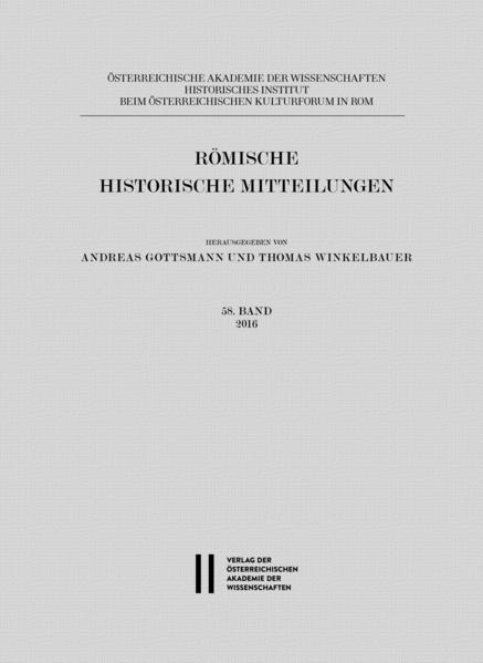 Römische Historische Mitteilungen: Römische Historische Mitteilungen 58 Band 2016 | Bundesamt für magische Wesen