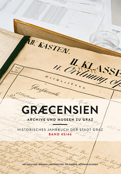 Graecensien Historisches Jahrbuch der Stadt Graz Band 45/46 | Bundesamt für magische Wesen