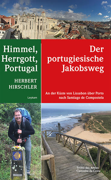 Herbert Hirschler hat nach seinem Überraschungserfolg „Himmel, Herrgott , Meer, Musik“ über den nordspanischen Küstenweg jetzt einen neuen Volltreffer gelandet: „Himmel, Herrgott , Portugal“. In seiner bekannt amüsanten Art erzählt er darin von seiner Pilgerschaft über 750 Kilometer entlang der portugiesischen Atlantikküste. Als erster deutschsprachiger Pilger überhaupt ist er im Frühjahr 2016 die komplette Küstenvariante von Lissabon über Porto bis Santiago de Compostela marschiert. Neben der äußerst unterhaltsamen Beschreibung einer außergewöhnlichen Reise auf traumhaft schönen Wegen stehen auch wieder die teilweise sehr absurden Situationen und Begegnungen im Mittelpunkt seines Reisebuches, das somit auch für absolute Pilgermuffel bestens geeignet ist. Vor dem Elevador in Lissabon stehen einige Personen und warten auf den Aufzug. Genau die richtige Gelegenheit, mein zähfließendes Portugiesisch auszuprobieren. „Bom dia – Tudo bem?“ Dieses wahrscheinlich nicht wirklich akzentfreie Kauderwelsch, das „Guten Morgen! Wie geht‘s?“ heißen sollte, wird von einem der drei Männer mit einem „Wos hat er g‘sogt?“ quittiert und er schaut dabei fragend seine Kumpels an. Lissabon – Porto – Santiago de Compostela Trilho das Areias – Caminho da Costa 27 Tage Abenteuer entlang der portugiesischen Küste