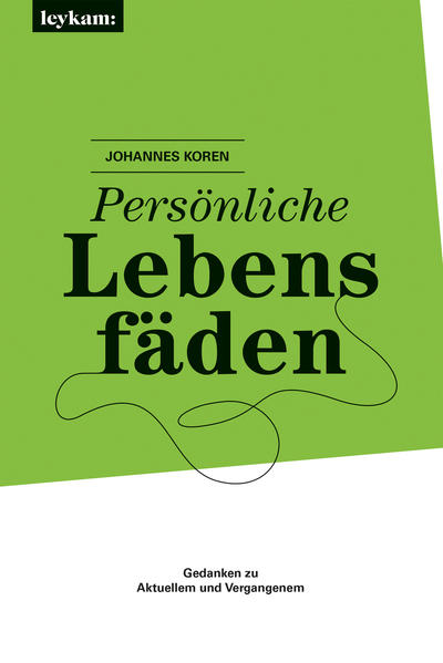 Von Graz über Eibiswald, das Grenzland, Venedig und Rom bis nach New York führen die Kapitel des neuen Buches von Johannes Koren. Sie zeichnen in sehr persönlichen „Lebensfäden“ die Zeitgeschichte der letzten 50 Jahre nach. Fotos vom Schlossberg von damals und von Bankerln im herbstlichen Stadtpark zeugen von dem Erlebten des Autors genauso wie die imposanten Twin Towers und die Brooklyn Bridge. Die Lebensfäden von Johannes Koren geleiten durch die Kultur- und Zeitgeschichte der letzten Jahrzehnte in Graz, in der Steiermark, in der Welt - weltoffen und bodenständig zugleich. Sie verbinden seine persönliche Geschichte mit seinem Interesse für Gesellschaft und seinen Funktionen in der Öffentlichkeit und verknüpfen die Gegenwart mit der Vergangenheit. Ein Auszug aus Graz und der Welt in 20 Erzählungen.