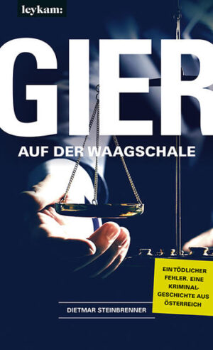 Nach einer wahren Begebenheit Basierend auf einem tatsächlichen Vorfall, erzählt der Autor Dietmar Steinbrenner in dem Thriller „Gier auf der Waagschale“ die packende und schockierende Geschichte eines Richters, dem seine Gier zum Verhängnis wurde - und die menschlichen Abgründe zu Tage brachte. Franz-Josef Freisinn von Wartenau promoviert als erster seines Jahrgangs und wird nicht wenig später zu einem angesehenen Richter am Wiener Landesgericht für Zivilrechtssachen. Das Leben des ehrgeizigen Doktor Juris verläuft beispielhaft, bis er sich von einer Teilungsklage auf seinem Tisch verleiten lässt. Franz steigt ins Immobiliengeschäft ein und beginnt, sein Einkommen über nicht ganz ordnungsgemäße Umwege aufzubessern. Eine Zeit lang läuft alles nach Plan, bis seine Machenschaften entdeckt werden und eine Strafanzeige bei der Staatsanwaltschaft ihn zum Rücktritt zwingt. Franz macht den Namen des Rechtsanwalts ausfindig, der hinter der Anzeige steht, und beginnt bei eben diesem wenig später als unbezahlter Mitarbeiter zu arbeiten. Bald vertraut ihm der Rechtsanwalt auch die Verwaltung der Konten an - ein Fehler. Die Lage beginnt sich zuzuspitzen, doch die Gier des ehemaligen Richters ist unstillbar. Wie weit ist Franz bereit zu gehen? In welche Abgründe treibt ihn seine Gier? Und wird er jemals selbst auf der Strafbank sitzen? Lassen Sie sich von dem packenden und sprachlich herausragenden Buch „Gier auf der Waagschale“ in den Bann ziehen. True Crime wie es unglaublicher nicht sein könnte.