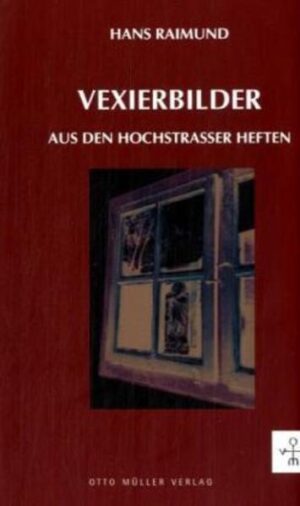 Mit lyrischen und prosaischen Motti versehene Geschichten, parodistische Pastiches (u.a. über Borges, R. Roussel, L. Michaels), Tagebuchaufzeichnungen, Aufsätze: Hans Raimunds neues Buch „Vexierbilder. Prosa aus den Hochstrasser Heften“ ist eine durchkomponierte Sammlung von Prosatexten - aus der Werkstatt eines Lyrikers. Vexierbild, Rätselbild, Suchbild. Begriffe der Bildenden Kunst, die auf eine bewusste Verrätselung des Dargestellten hindeuten