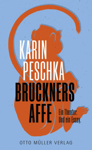 Als Autorin von vier Romanen, einem Erzählband und verstreut in Zeitschriften erschienener Lyrik, hat sich Karin Peschka in der österreichischen Literaturszene einen Namen gemacht. Mit ihrem Stück rund um den Komponisten Anton Bruckner reüssiert sie nun auch am Theater. Anton Bruckner verbrachte einige Jahre hindurch seine Sommerfrische im Stift Wilhering, wo er im Palmenhaus einen Affen vorfand. Die Begegnung mit dem exotischen Tier beeindruckte den Komponisten: Sie steht im Zentrum einer skurrilen Wanderung in die Innenwelten des Genies. Parallel zu den Aufführungen im Rahmen des Anton-Bruckner-Jubiläumsjahres 2024 erscheint das Bühnenstück in bibliophiler Fassung, ergänzt durch einen Essay der Autorin über ihren Zugang zu einem der innovativsten Tonschöpfer seiner Zeit. Ein Projekt des Vereins theaterSpectacel Wilhering unter der Regie von Joachim Rathke.